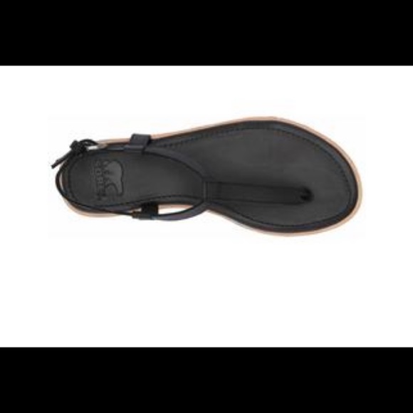 New in Box Sorel Bailee T Strap Sandal - Picture 3 of 5